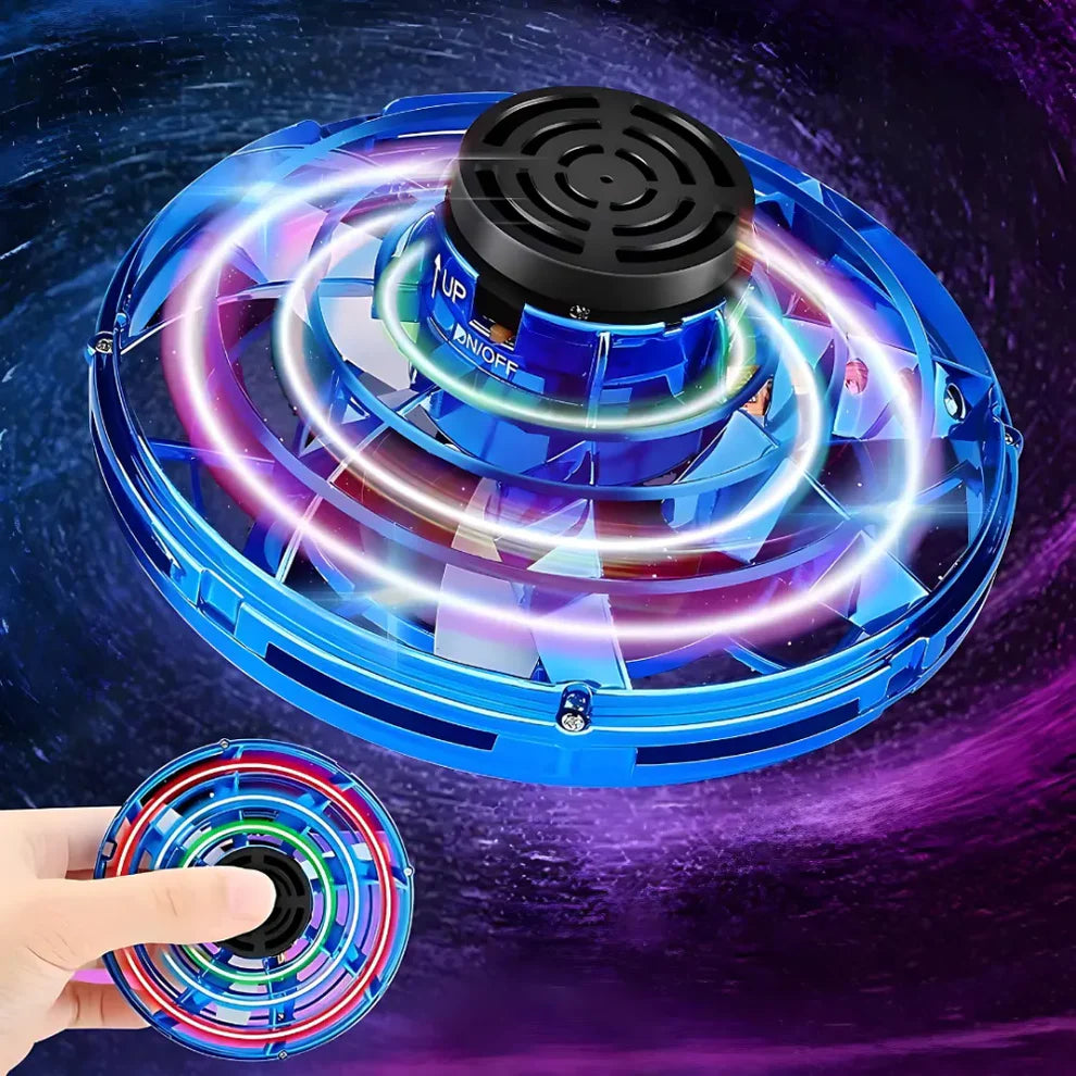 Flying Orb Spinner,UFO Flying Spinner Toy,Hand Controlled Boomerang Hover Spinner,Flying Spinner with Endless Tricks,Cool Toys Gifts