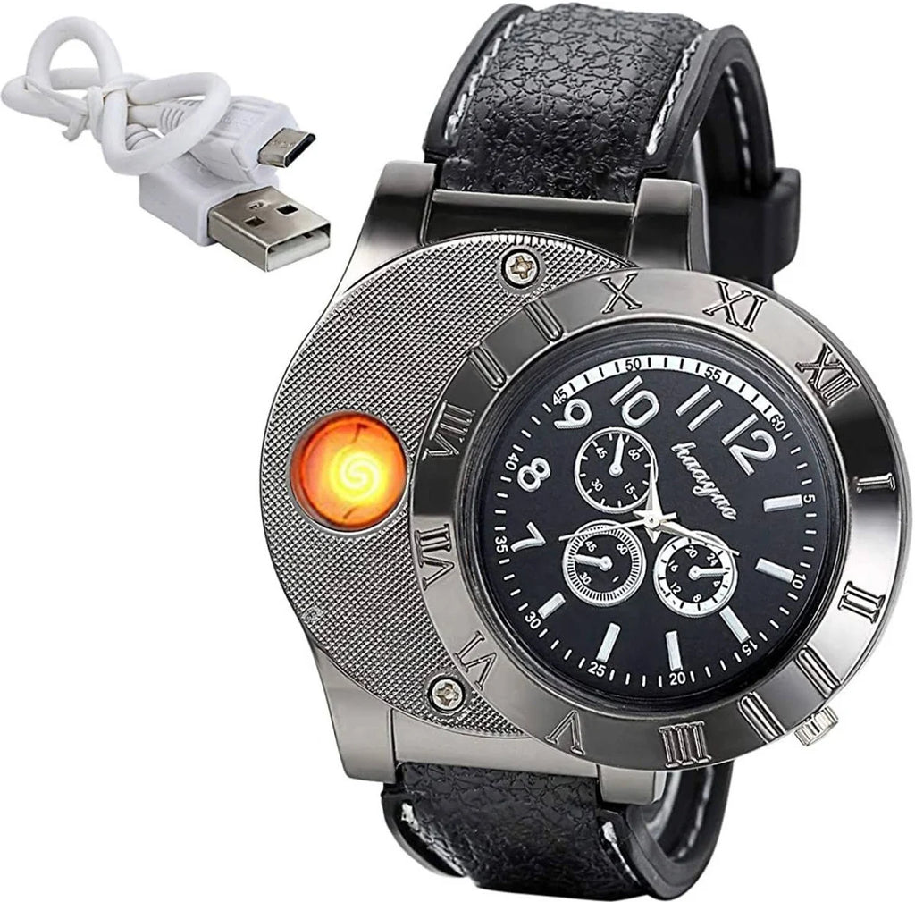 Heavy-Duty Electric Lighter Watch