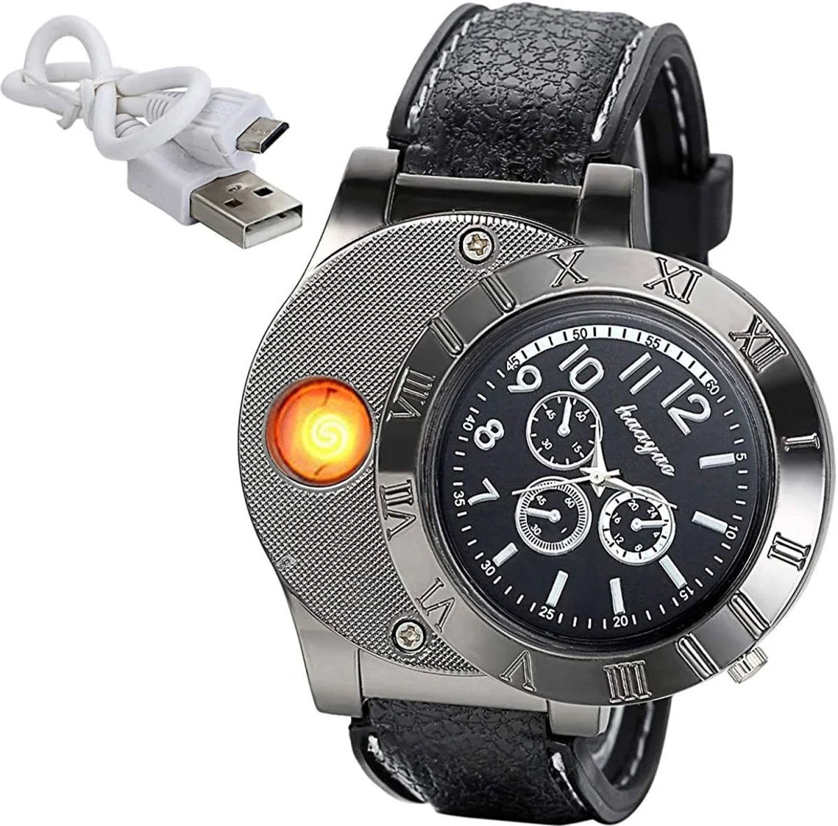 Heavy-Duty Electric Lighter Watch