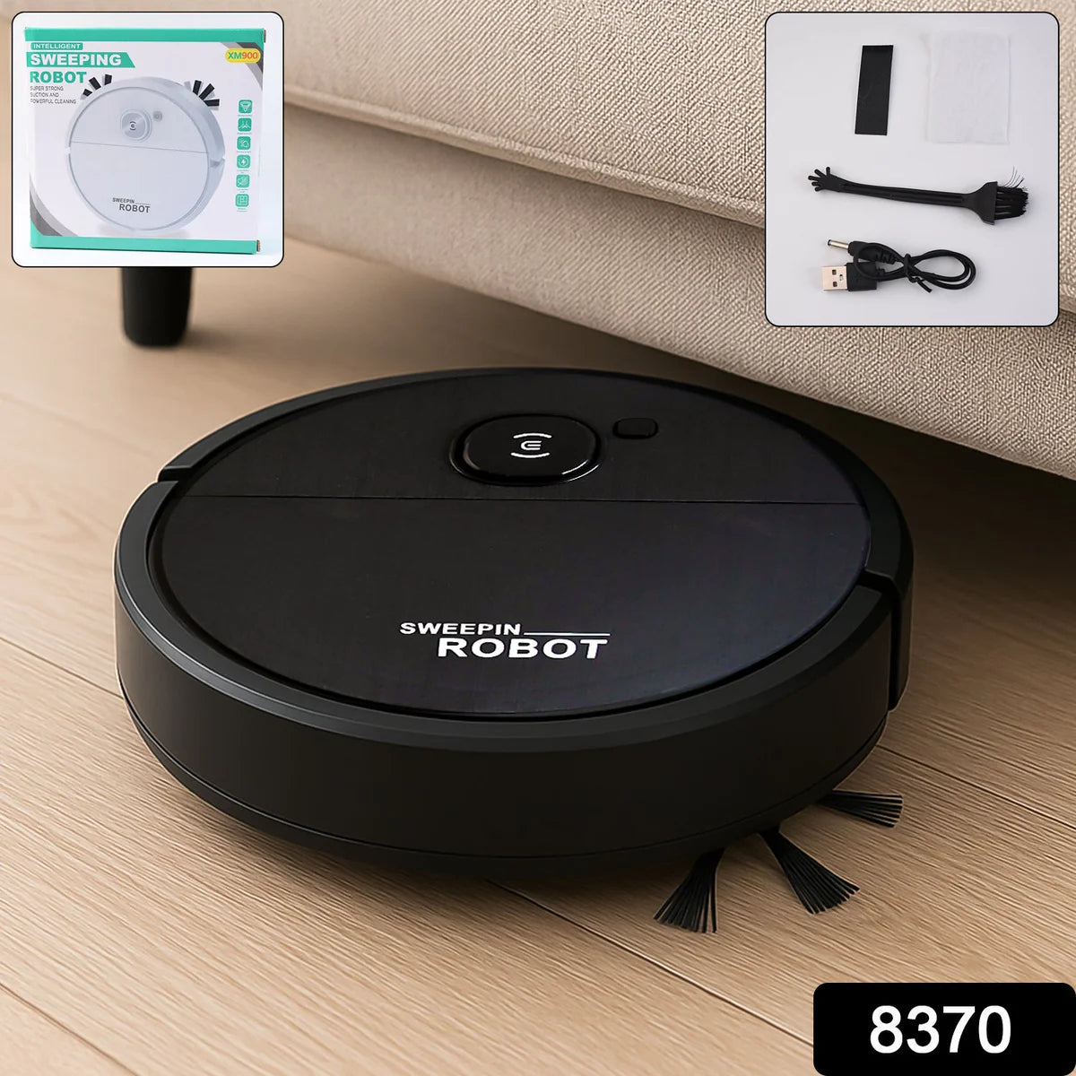 Sweeping Robot Mop Floor Sweep Floor Dust Absorption 3 in 1 USB Charging 40db Low Noise Household Smart Sweeper Robot USB Charging Robotic Vacuum