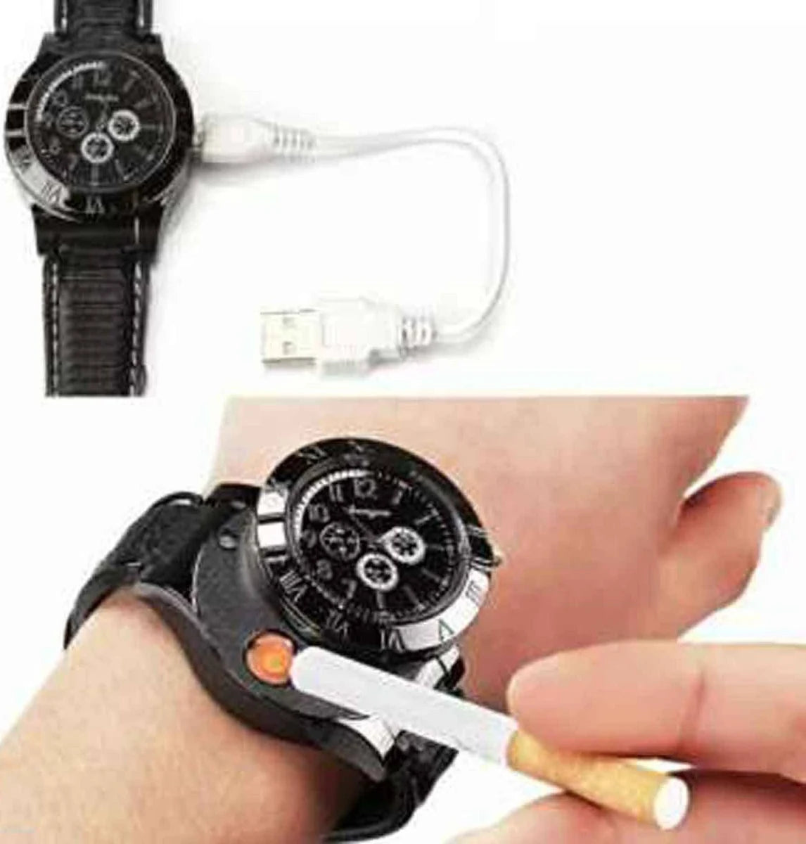Heavy-Duty Electric Lighter Watch