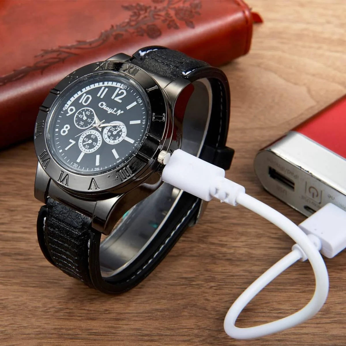 Heavy-Duty Electric Lighter Watch