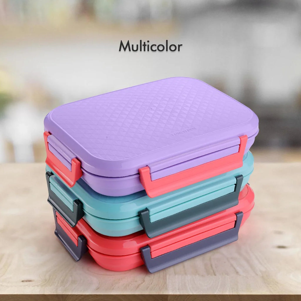 Premium Multi-Compartment Steel Lunch Box for Office, School & Travel