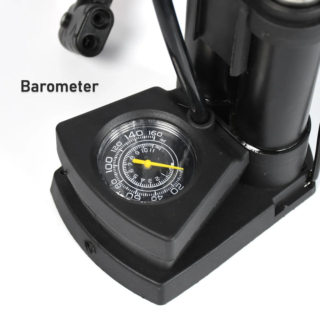 Portable Mini Bike Pump with Gauge